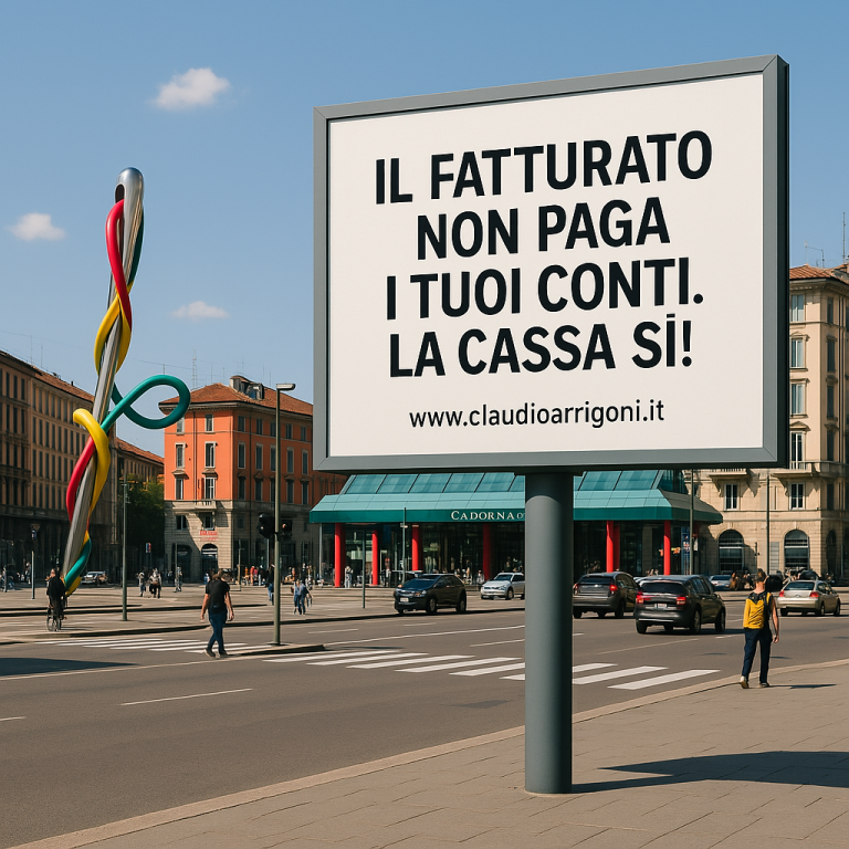 Il fatturato non paga i tuoi conti. La cassa si!